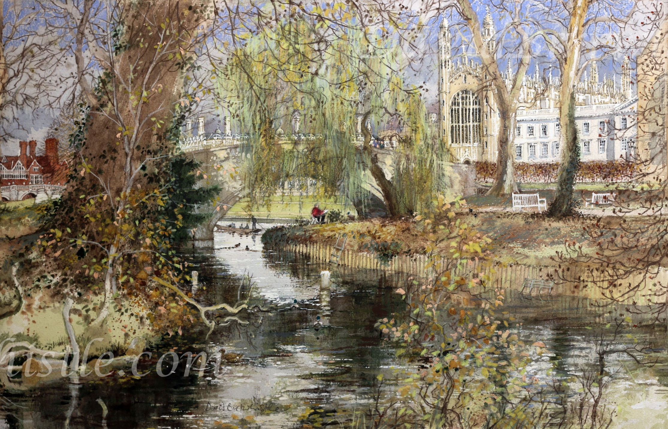 The Backs at King's , Cambridge