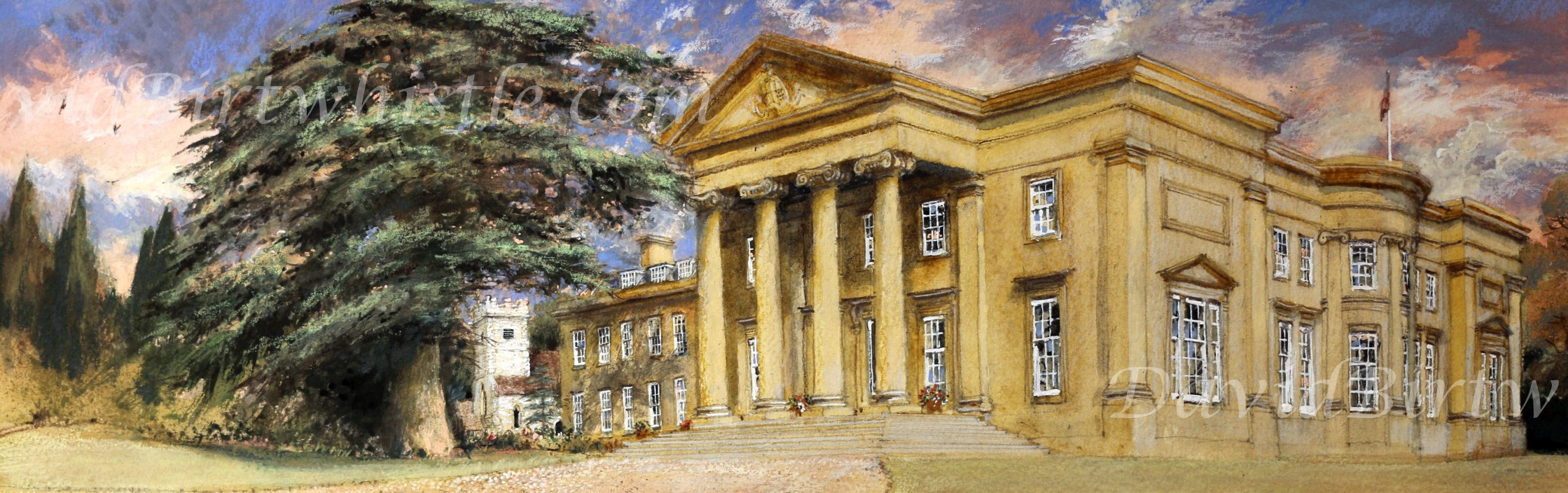 Portico, Spetchley Park, Worcs.